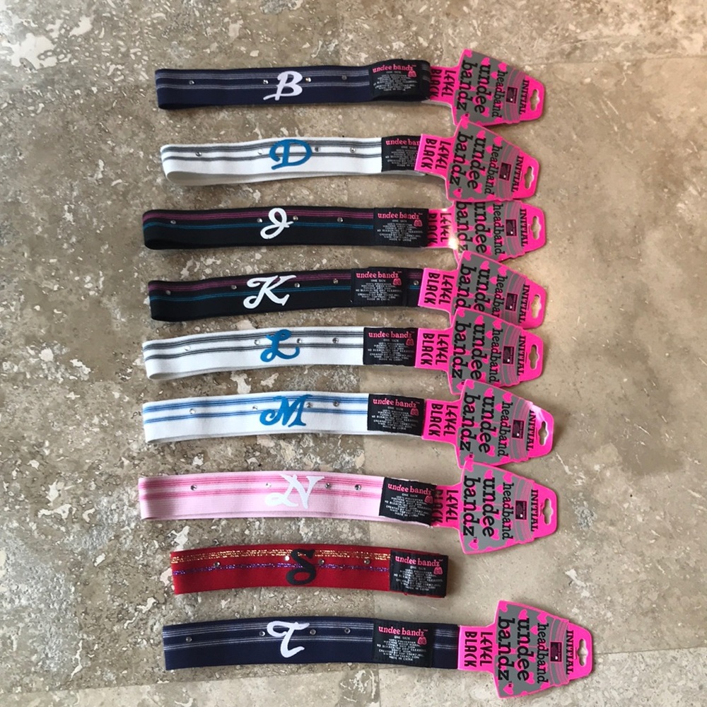 Undee Bsndz Initial Headband